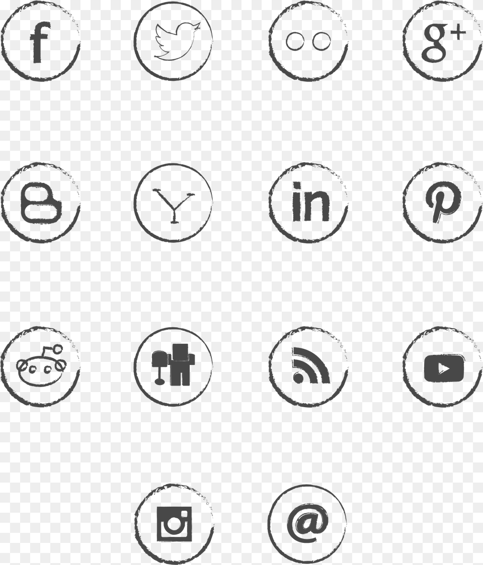 Social Media Icons Circle, Text, Electronics, Mobile Phone, Phone Png Image