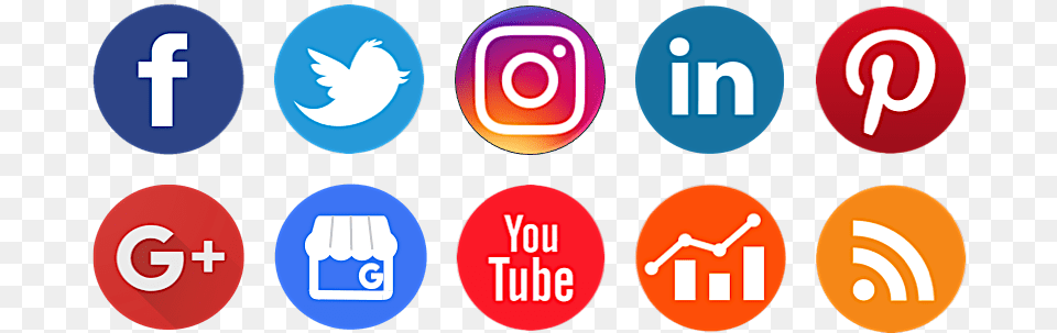Social Media Icons For Social Media Management Platform Eclincher, Logo, Text, Symbol Free Png