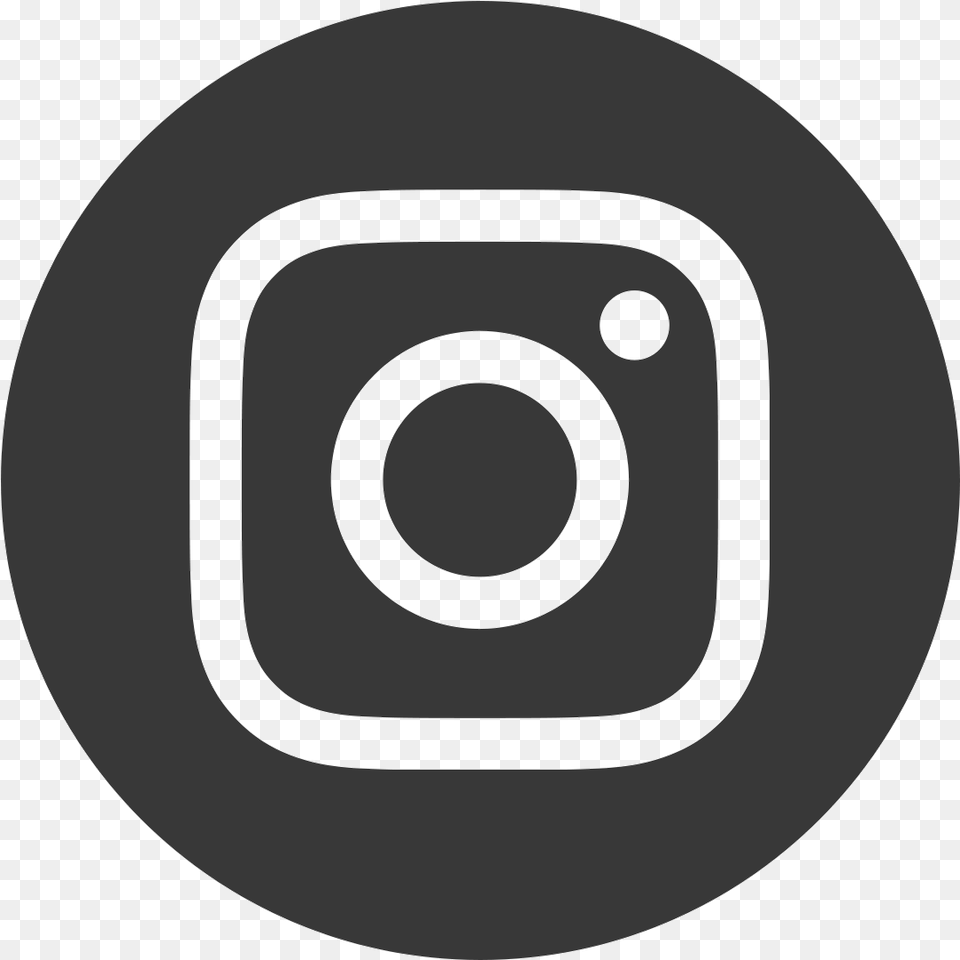 Social Media Icons Ig Logo Black, Disk, Electronics Png Image