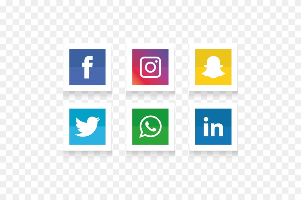 Social Media Icons Set Facebook Instagram Whatsapp Social, Text, Scoreboard Free Png Download