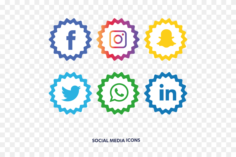Social Media Icons Set Facebook Instagram Whatsapp Social, Logo, Symbol Png