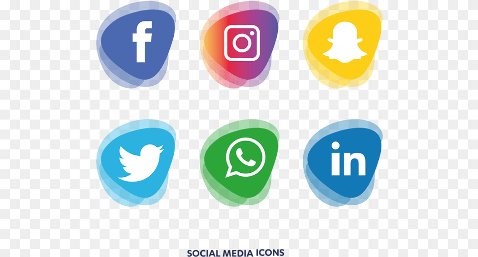 Social Media Icons Set Vector Facebook Icon, Light Free Png Download