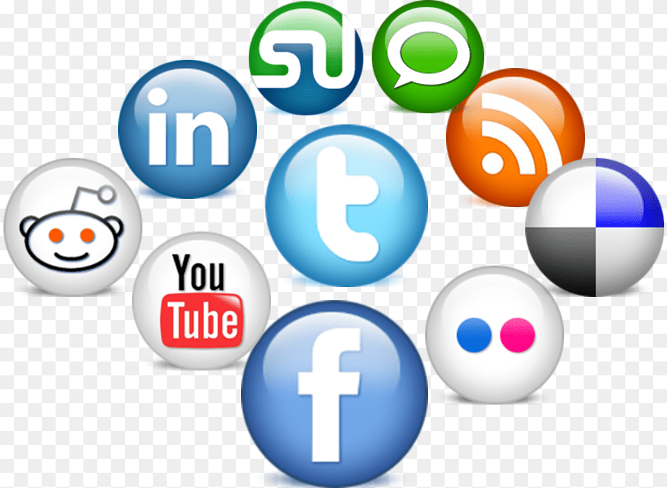 Social Media Icons Social Icons In Pic Art, Sphere, Text, Number, Symbol Png