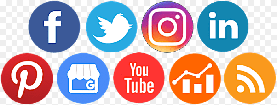 Social Media Icons Social Media Platforms Logos, Logo, Text Png Image