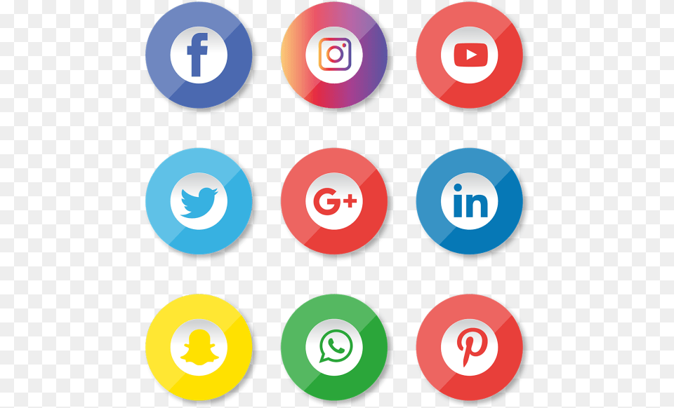 Social Media Icons Vector Logo Media Sosial, Number, Symbol, Text, Disk Free Png
