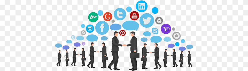 Social Media Influence On Business Social Media Business, Person, People, Adult, Male Free Png