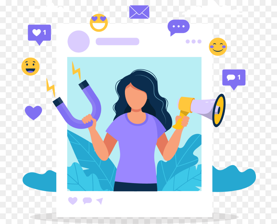 Social Media Influencer Icon, Adult, Female, Person, Woman Free Png Download