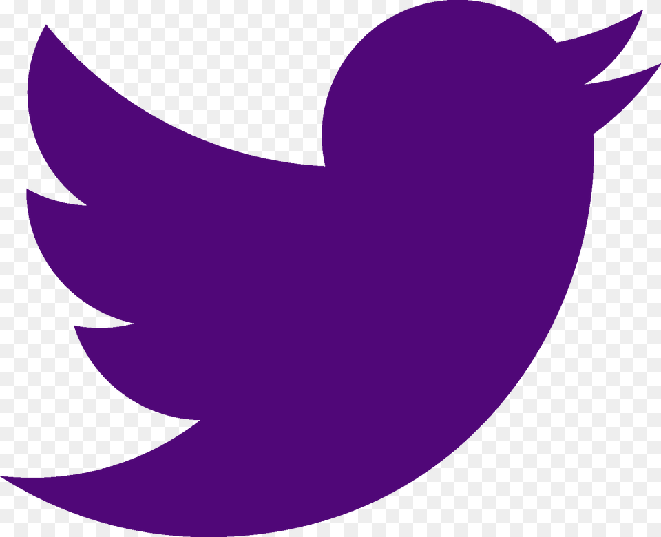 Social Media Links U2014 Sfd Stallion Pride Twitter Bird, Purple Free Png