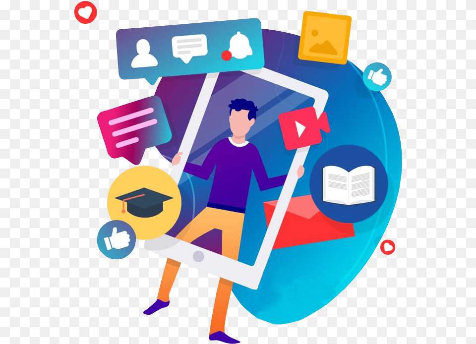 Social Media Marketing, Person, Face, Head, Photography Free Transparent Png