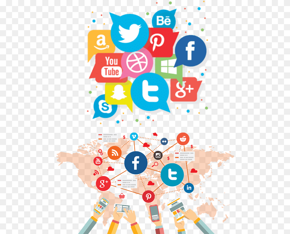 Social Media Marketing Company In Social Media Share Icons, Art, Graphics, Advertisement, People Free Png Download