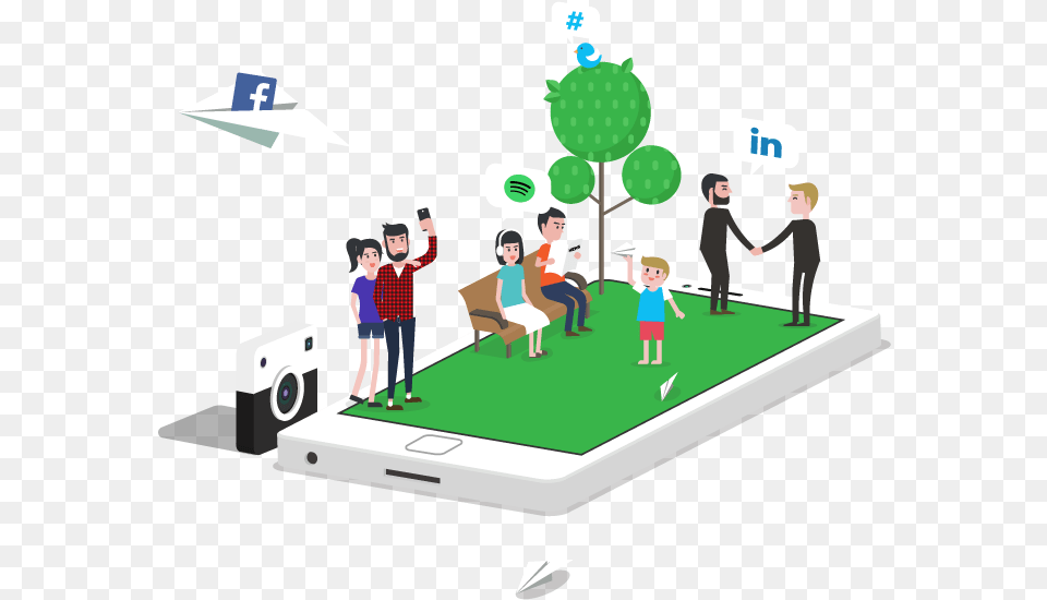 Social Media Marketing Hull Graphic Cartoon, Person, People, Adult, Female Free Transparent Png