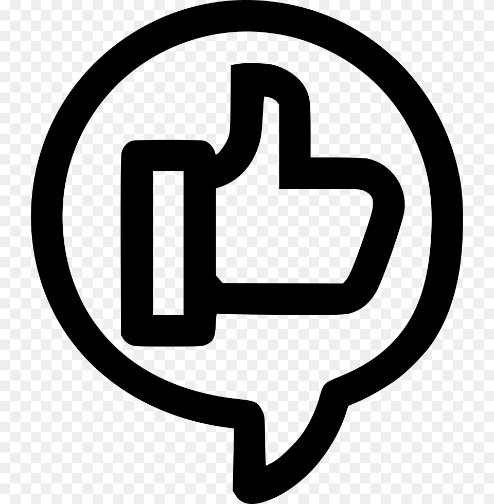 Social Media Marketing Like Chat Thumb Motivate Social Media Marketing Icon, Stencil, Symbol, Device, Grass Free Png Download