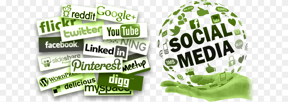 Social Media Marketing Linkedin, Advertisement, Green, Poster, Sphere Free Png