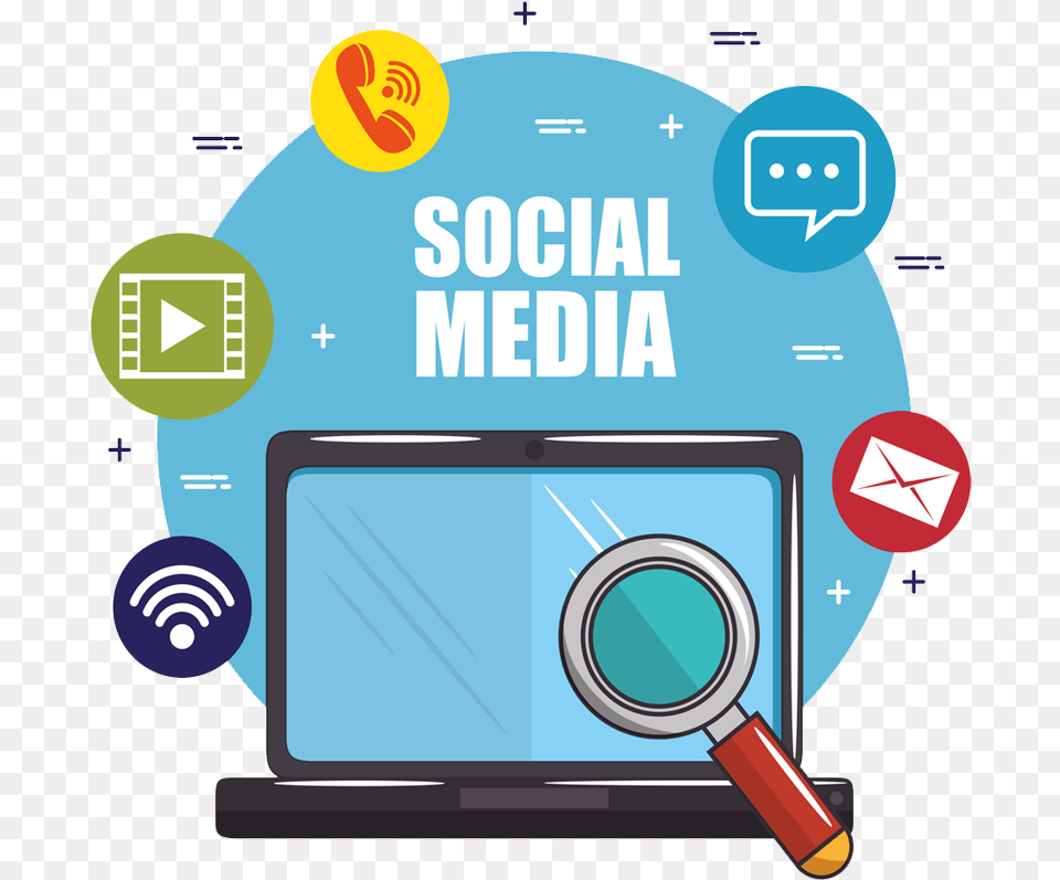 Social Media Marketing Services In New Delhi Vector Social Media Marketing Icon Free Png Download