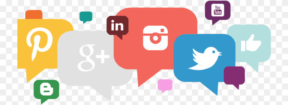 Social Media Picture Transparent Social Media Clipart, Animal, Bird, Text Png Image