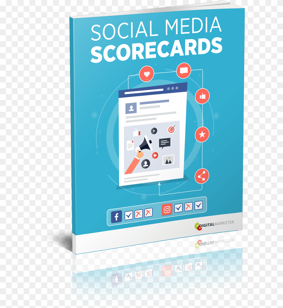 Social Media Scorecards Graphic Design, File, Computer Hardware, Electronics, Hardware Free Png Download