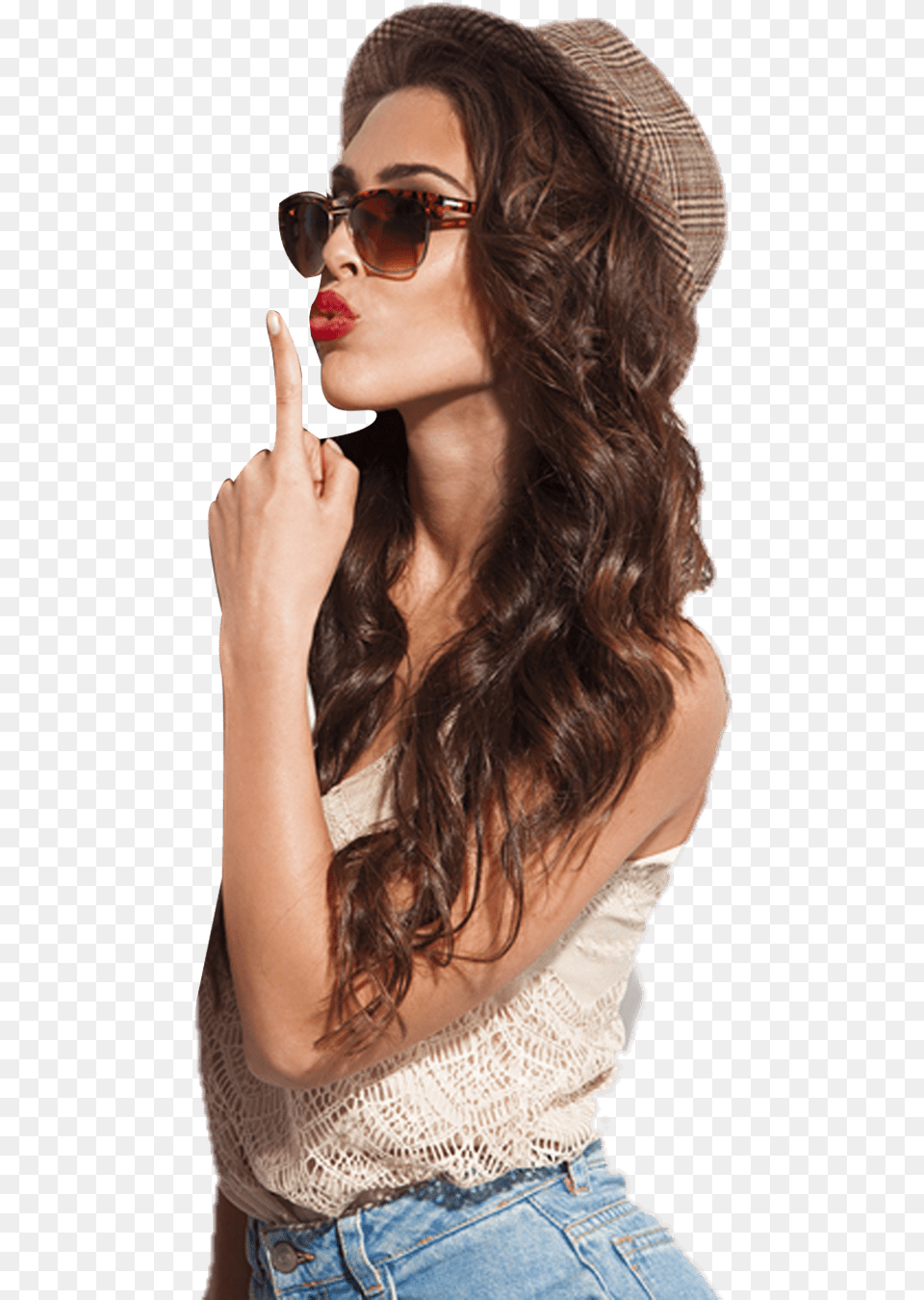 Social Media Selfie Star, Accessories, Sunglasses, Person, Hat Png Image