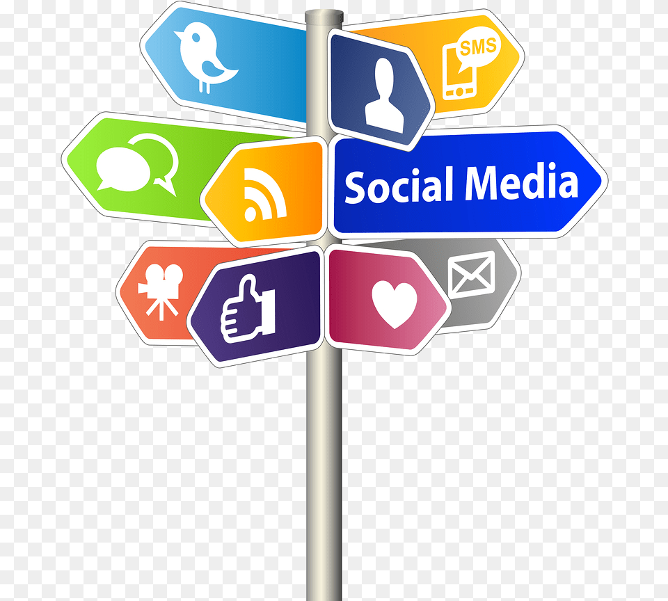 Social Media Sign, Symbol, Road Sign Free Transparent Png