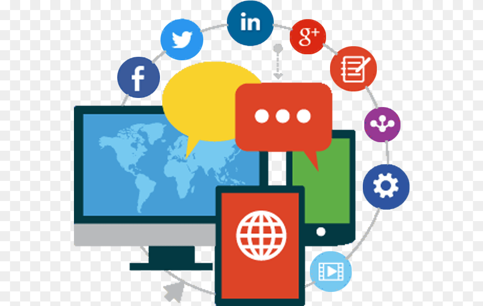 Social Media Social Media Marketing Icon Free Transparent Png