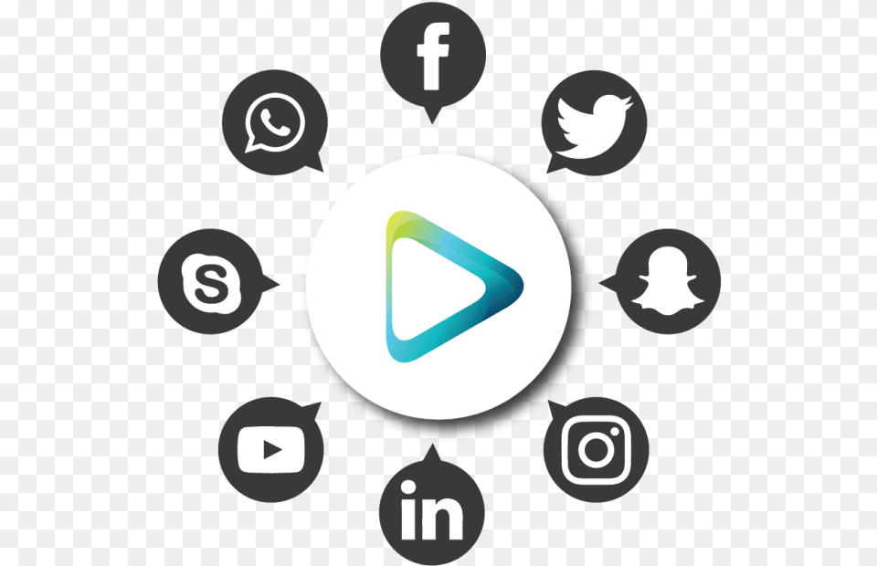 Social Media Vector, Symbol, Text, Sign Free Png Download