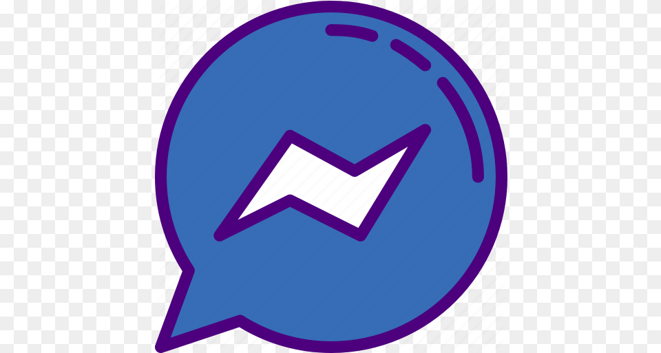 Social Media Vol1 Ultrau0027 By Prettycons Purple Messenger Icon, Helmet, Disk Free Png