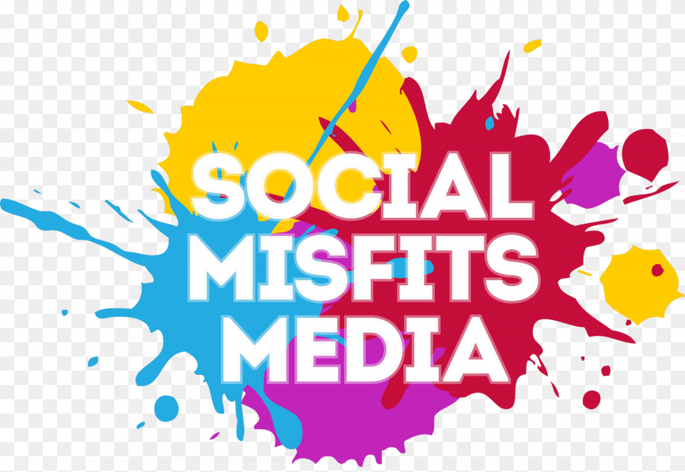 Social Misfits Logo Neat Amp Tangled Clear Stamp Set Ink Splash, Art, Graphics, Advertisement, Person Free Transparent Png