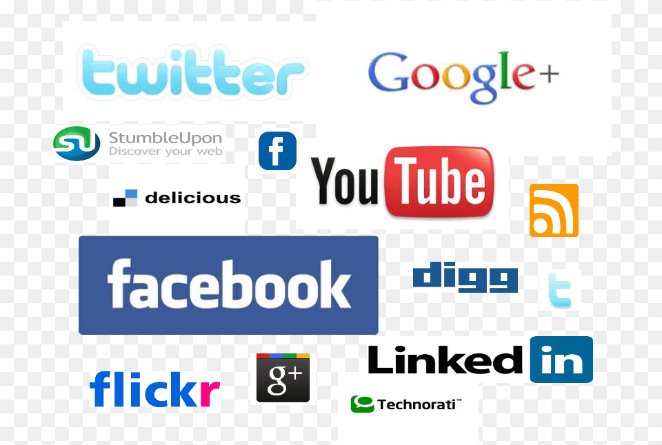 Social Network Icon Collage Collage De La Web, Scoreboard, Logo, Computer Hardware, Electronics Free Transparent Png