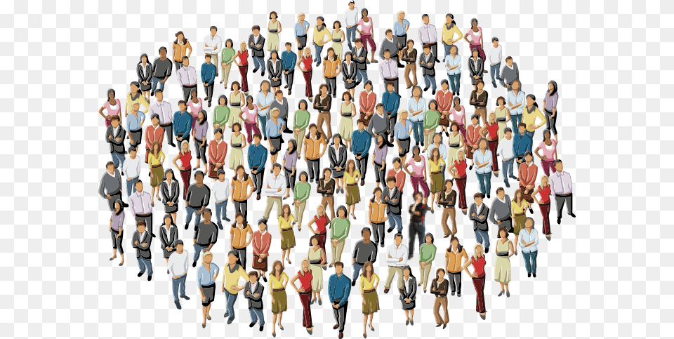 Social People Crowd, Person, Concert, Face, Head Png