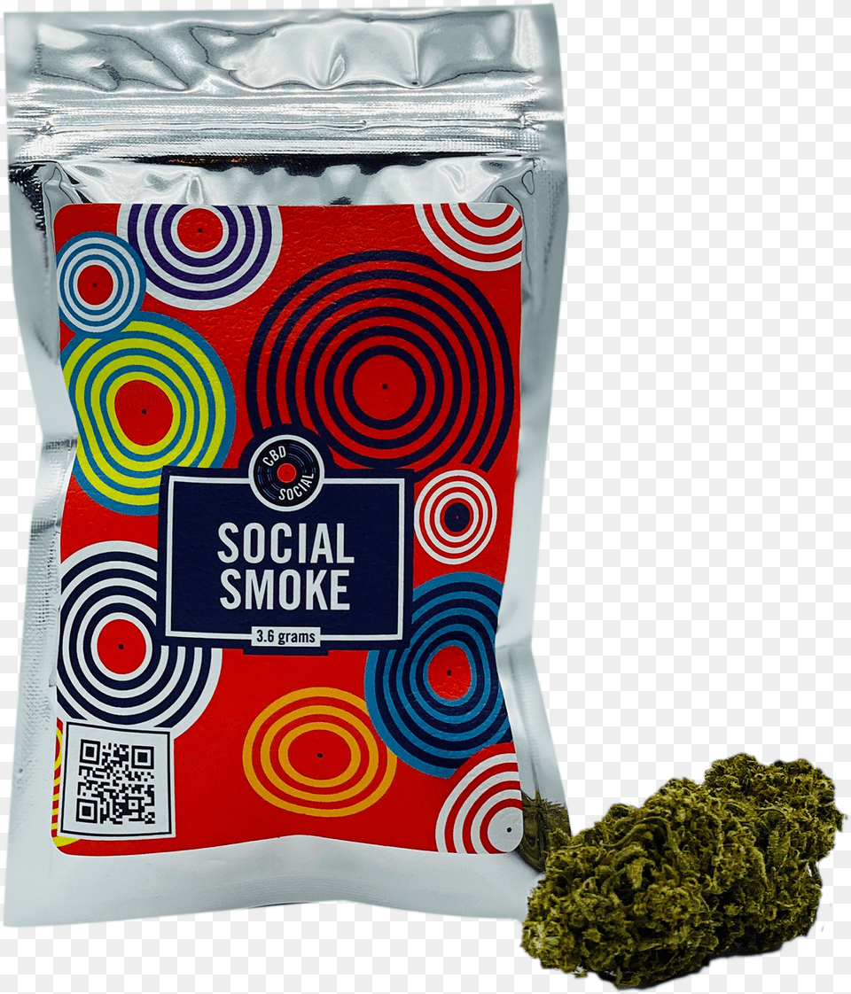 Social Smoke Red Ed Toffee, Moss, Plant, Qr Code, Food Png Image