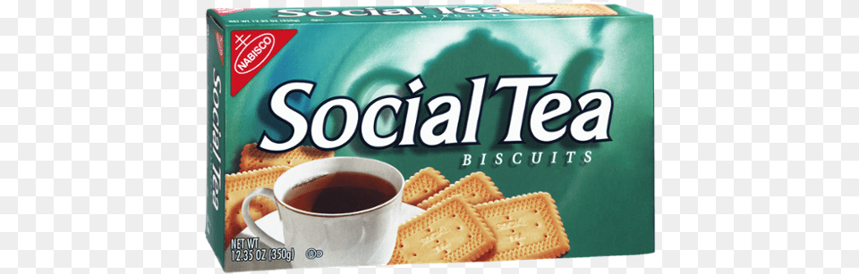 Social Tea, Bread, Cracker, Cup, Food Png Image