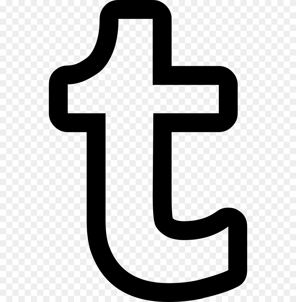 Social Tumblr Icon, Symbol, Cross, Number, Text Png