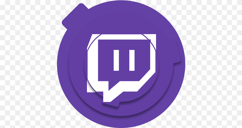 Social Twitch Icon Circle Twitch Logo Free Png