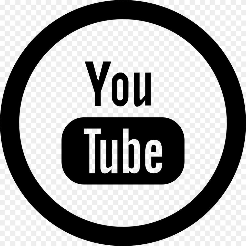 Social Youtube Circular Button Youtube, Ammunition, Grenade, Weapon, Symbol Free Png Download