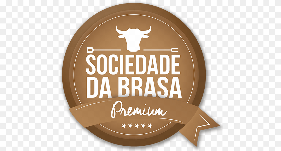 Sociedade Da Brasa Social Media Day, Logo, Animal, Cattle, Cow Free Transparent Png