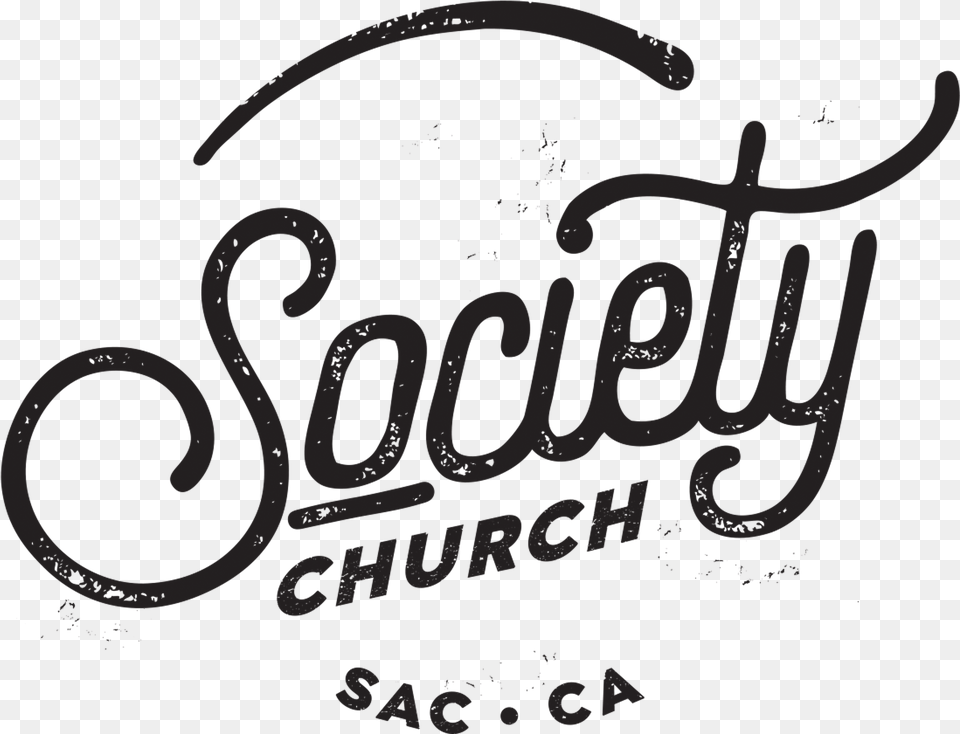 Society Church Sacramento Ca Calligraphy, Logo, Text Free Transparent Png