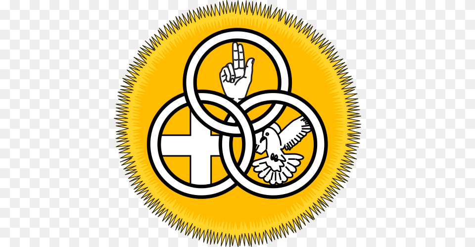 Society Of Our Lady Of The Most Holy Trinity Badge, Symbol, Logo, Cross Png