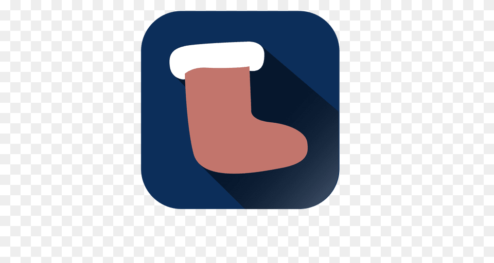 Sock Blue Square Icon, Christmas, Christmas Decorations, Festival, Clothing Png