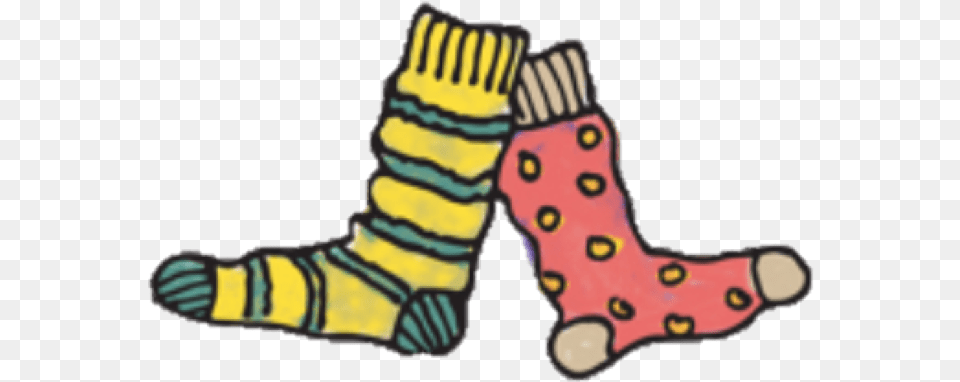 Sock Clip Mismatched Socks Clipart, Baby, Person, Clothing, Hosiery Free Transparent Png