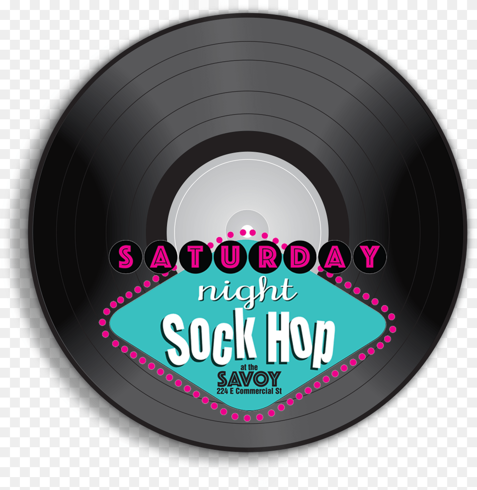 Sock Hop Record, Disk Free Png