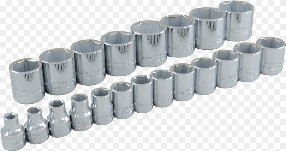 Socket Wrench, Silver, Aluminium, Cup, Steel Free Png