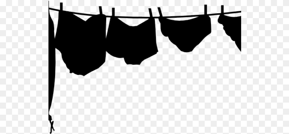 Socks Clipart Clothesline Clipart Clothes Line, Clothing, Underwear, Adult, Bride Free Png Download