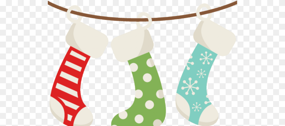 Socks Clipart Svg Christmas Socks Clipart Cute Christmas Stockings Clipart, Hosiery, Clothing, Stocking, Festival Free Transparent Png