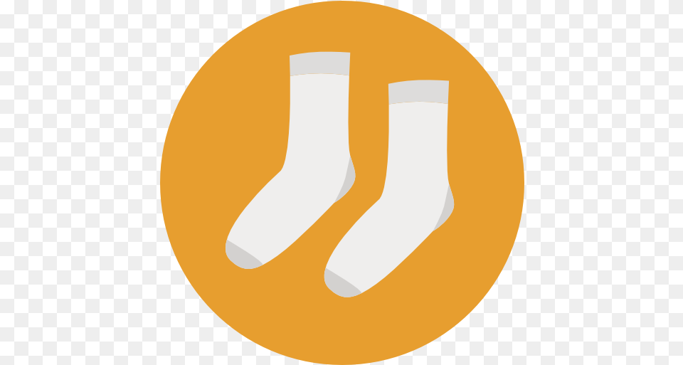 Socks Icon Rss Feed Logo Circle, Clothing, Hosiery, Sock Free Transparent Png