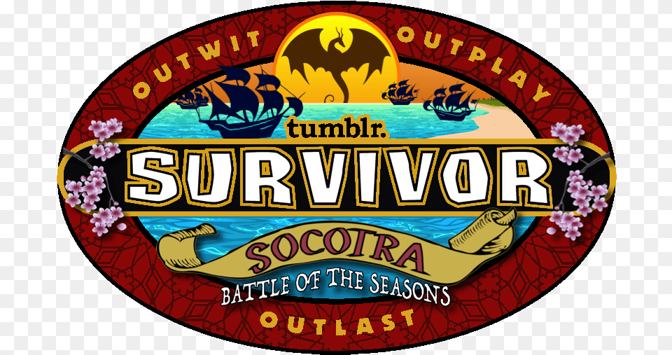 Socotra Logo Cbs Survivor Cambodia Coaster Puzzle Set Teal 4 Coasters Free Transparent Png