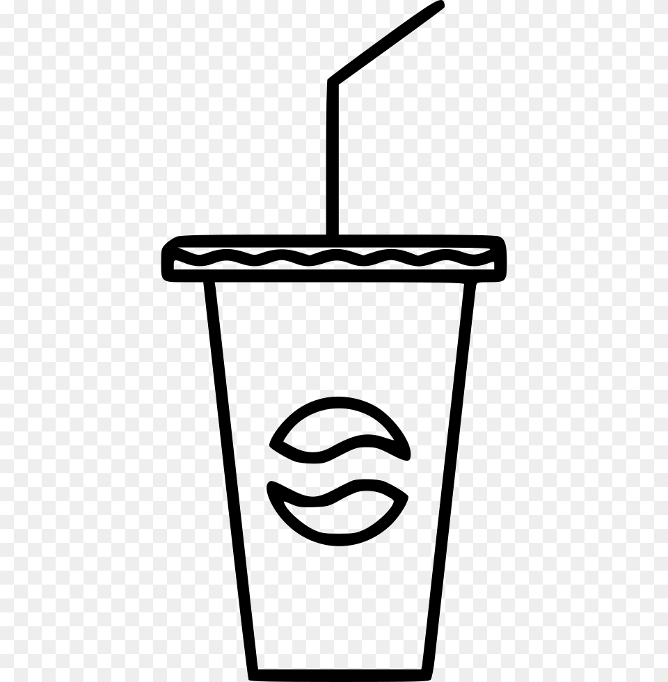Soda, Stencil, Cup Free Transparent Png