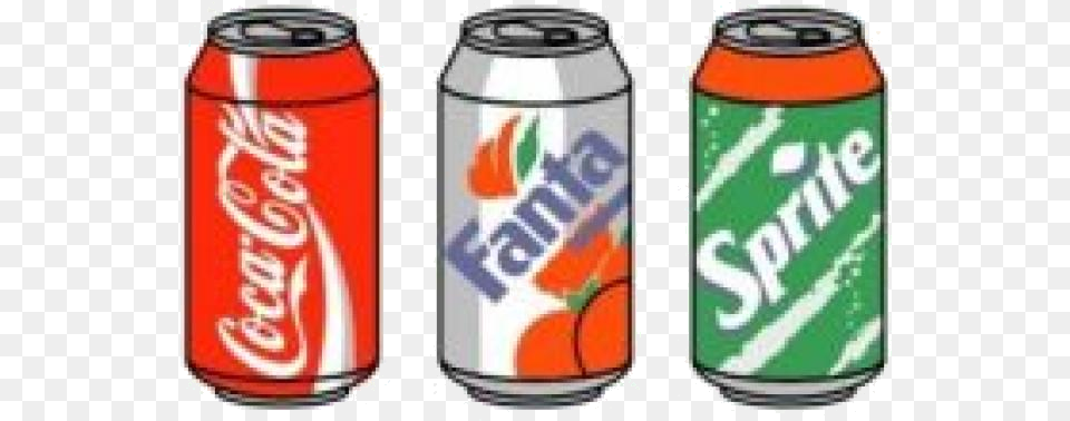 Soda Can Cola Clipart X Transparent Coca Cola Can Vector, Beverage, Coke, Food, Ketchup Free Png Download