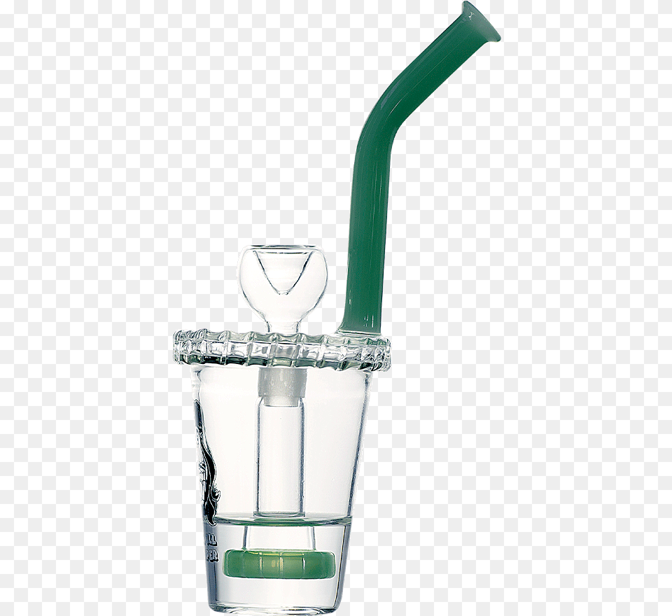 Soda Glass Hemper Cup Bong, Smoke Pipe, Water, Alcohol, Beverage Png Image