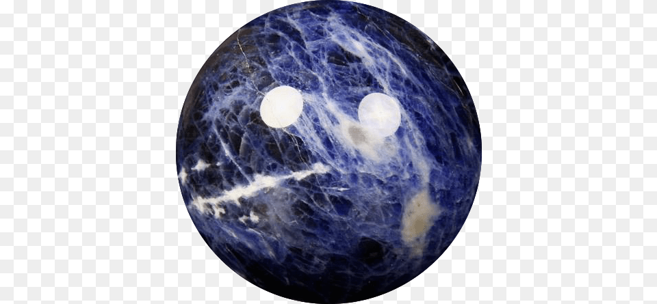 Sodalite Crystal Ball 04 Sodalite Crystal Ball, Sphere, Astronomy, Moon, Nature Free Png
