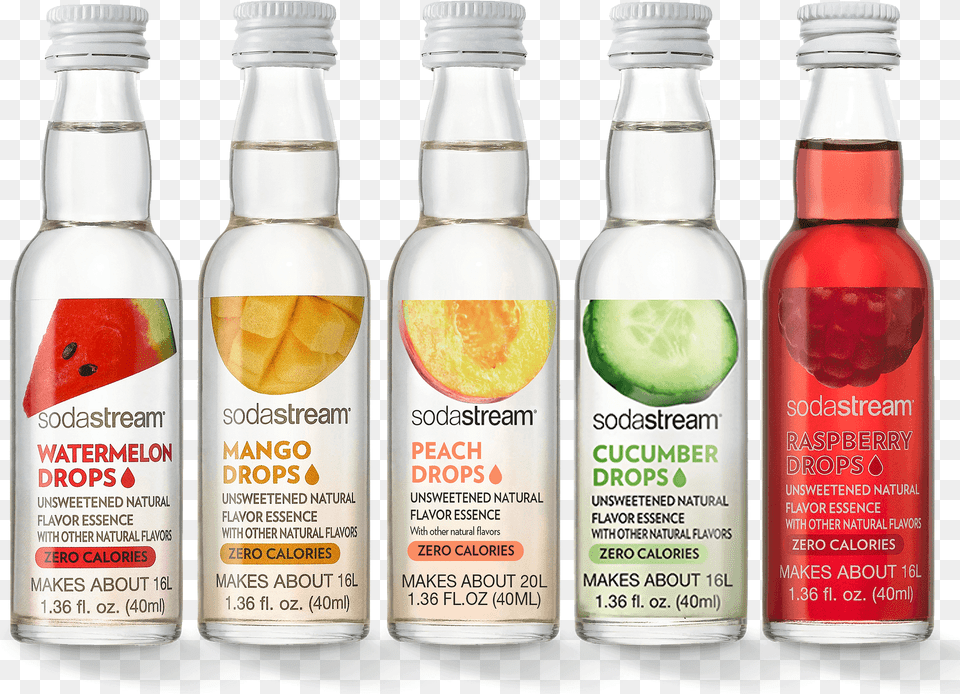 Sodastream Fruit Drops, Food, Plant, Produce, Bottle Free Png