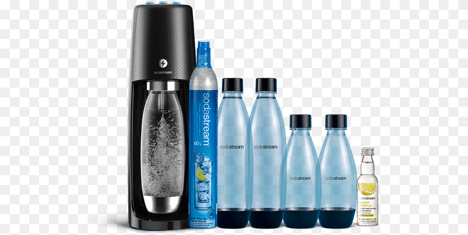 Sodastream One Touch Electric, Bottle, Water Bottle, Shaker, Beverage Png Image